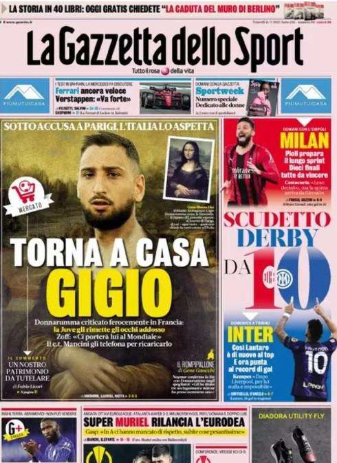 Gazzetta - Torna a casa Gigio