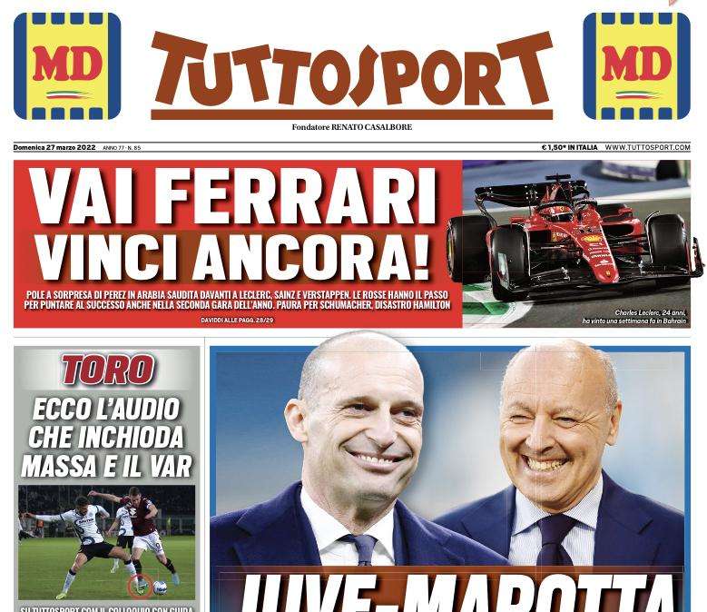 Tuttosport - Juve e Marotta, la resa dei conti 