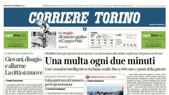 Corriere di Torino - Juve ritardi da primato