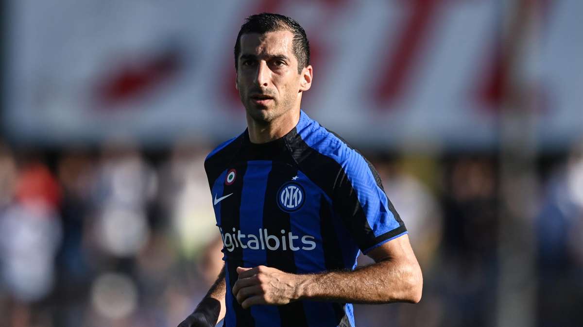 Inter, si ferma Mkhitaryan: per l'armeno risentimento muscolare ai flessori della coscia sinistra