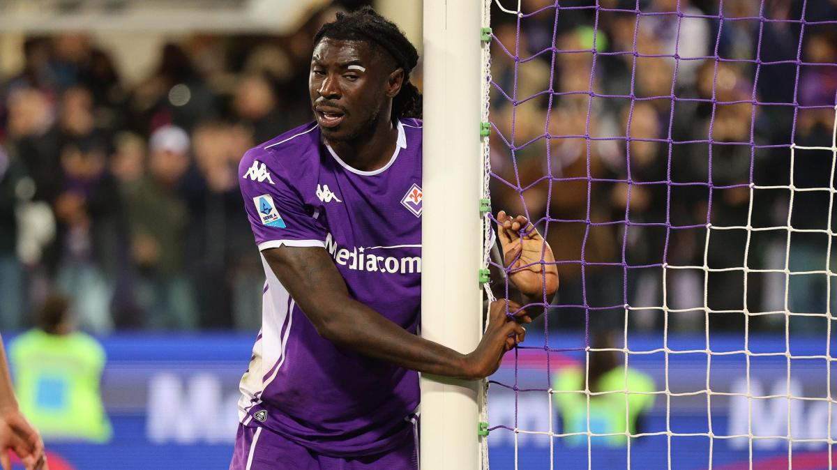 Qui Fiorentina - Kean in gruppo in vista della sfida contro la Juventus: recupero ok