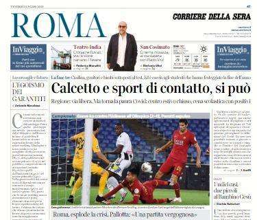 Corriere di Roma - Crisi giallorossa