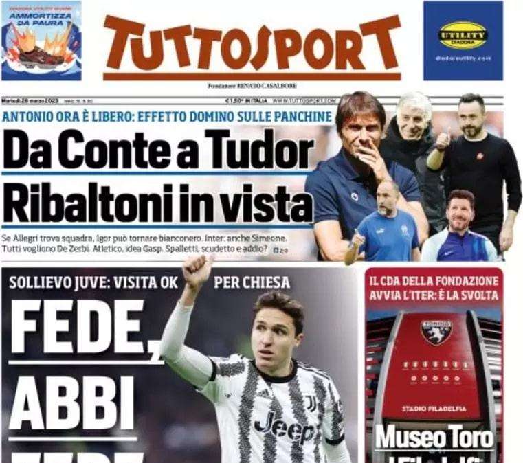 Tuttosport - Fede, abbi fede