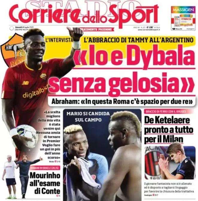Corsport - Io e Dybala senza gelosia 