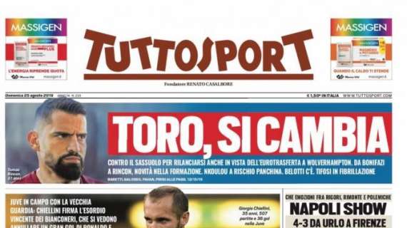 Tuttosport - Re Giorgio