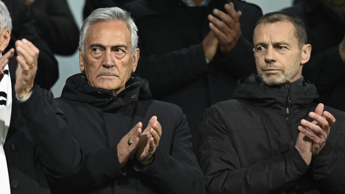 Ceferin difende Gravina: "L'eliminazione dell'Italia non è sua responsabilità, sarebbe una perdita per la FIGC”