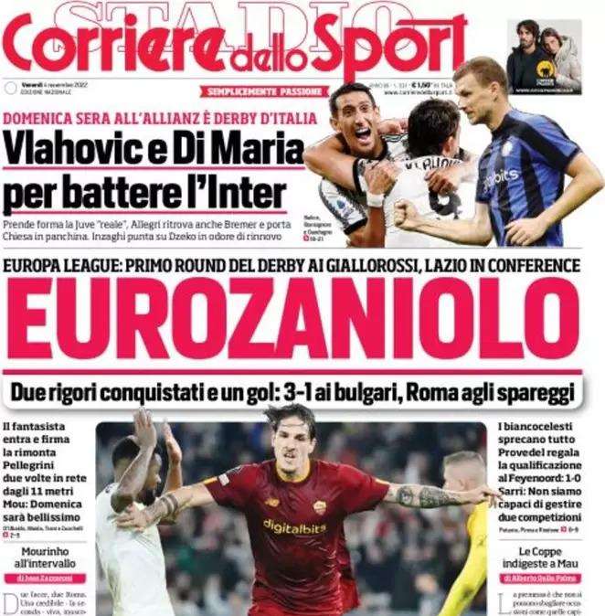 Corsport - Vlahovic e Di Maria per battere l’Inter