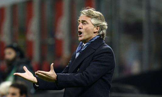 Inter, Mancini arrabbiato: "Simulazione netta di Callejon. Un po' di onestà..."
