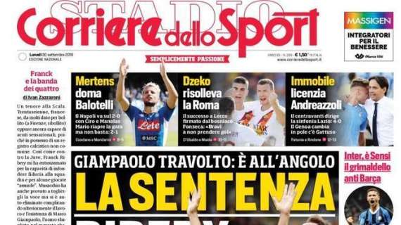 Corsport - Contro il Bayer Sarri sceglie il tridente d'oro