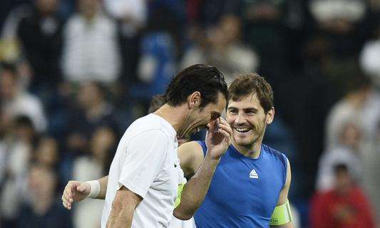 Le UEFA mette a confronto Casillas e Buffon e chiede: "Chi è il migliore?"
