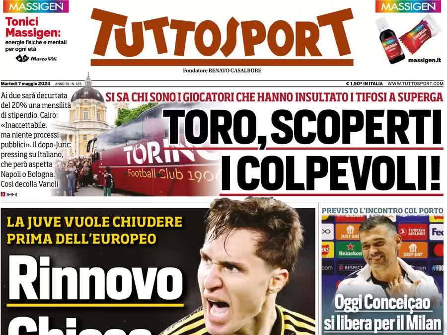 Tuttosport - Rinnovo Chiesa, si tratta d oltranza