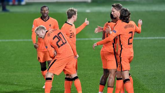 L'Olanda ravolge il Belgio. De Ligt in campo gli ultimi 20 minuti