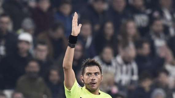 Juventus-Sassuolo verrà arbitrata da Pasqua. Ecco tutte le disegnazioni