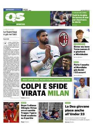 QS - Colpi e sfide, virata Milan
