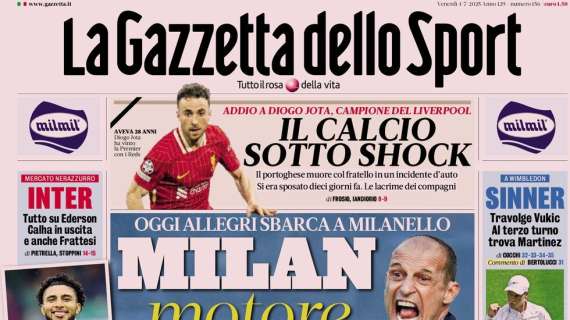 Gazzetta - Milan, motore al Max