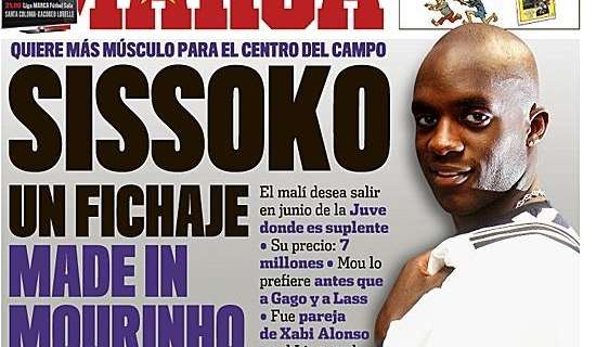 Marca - Mourinho vuole Momo Sissoko!