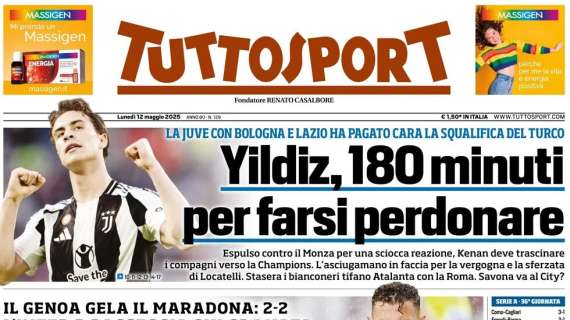 Tuttosport - La Juve ritrova Yildiz