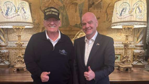 Infantino incontra Trump: "Grazie agli States per il sostegno alla Fifa"