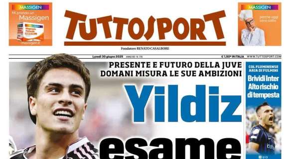 Tuttosport - Yildiz, esame Real