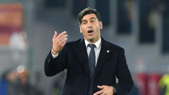 Roma, Fonseca: "Scudetto alla Lazio? Non scherziamo..."
