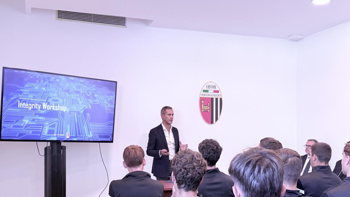 Tappa ad Ascoli per l'Integrity Tour della Lega Pro