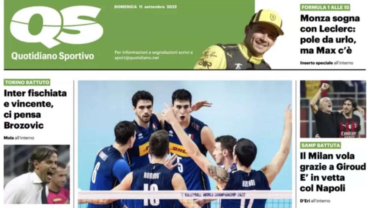 QS - Inter fischiata, Max vuole la Juve antipatica 