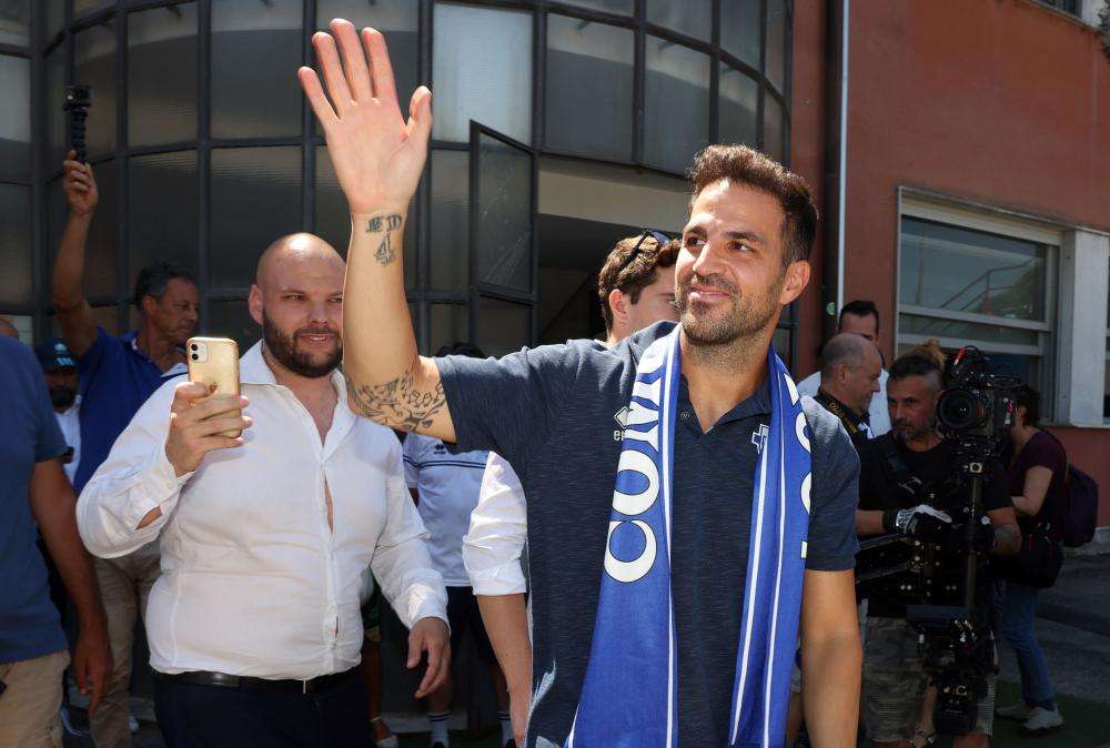 Fabregas, voglio riportare il Como in Serie A