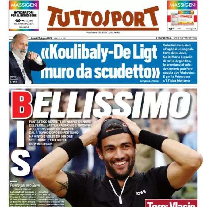 Tuttosport - Muro scudetto