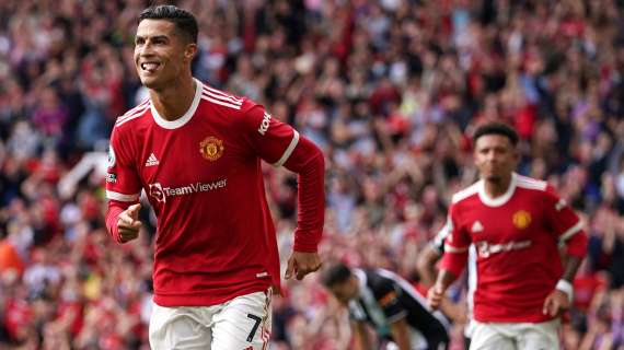 Ronaldo a segno in tre partite consecutive di Champions con il Manchester United per la seconda volta