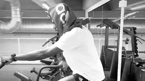FOTO - Niente Sporting per Kean, l'attaccante lavora in palestra