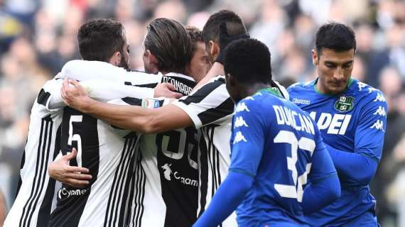 Juventus.com - Le statistiche di Juve-Sassuolo 