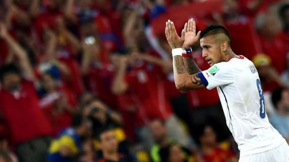 Copa America, Vidal lascia subito il segno: gol e vittoria per il Cile. Ecuador battuto 2-0 (guarda le immagini)