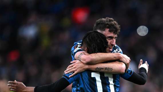 La Juventus si congratula con l'Atalanta