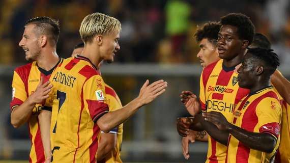 Coppa Italia, passa il turno anche il Lecce: battuto 2-1 il Mantova