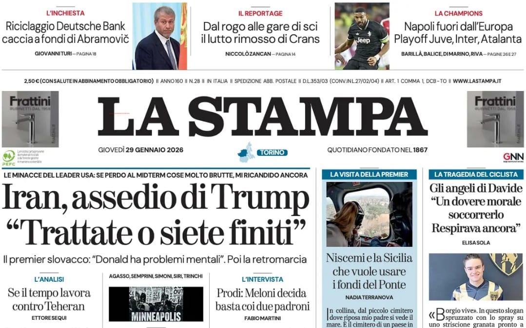 La Stampa - Juve ai playoff 