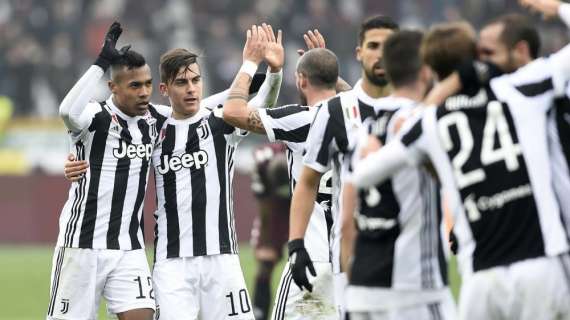 Il tabellino di Torino-Juventus