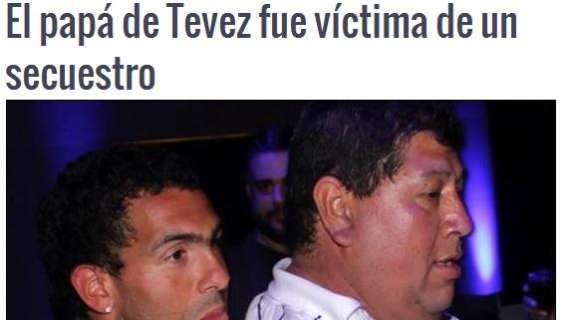 LIVE - Rapito e liberato dopo 8 ore padre Tevez: pagati 36.000 euro. L'Apache non parte più per l'Argentina, resta con la squadra