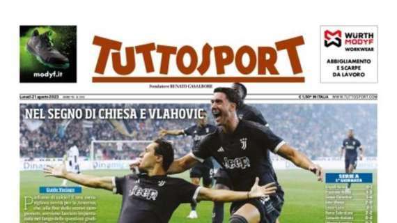 Tuttosport - Juve da sogno 