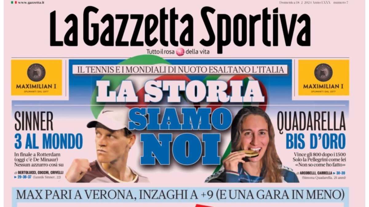 Gazzetta - Allegria Inter