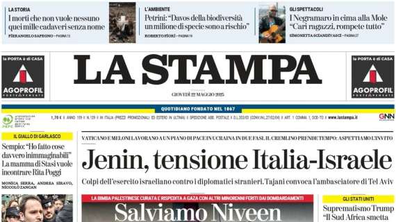 La Stampa - Lo sprint di Tudor