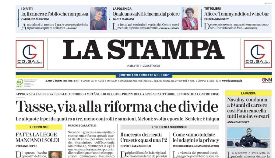 La Stampa - London calling 