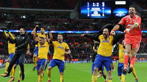 IL TERZO TEMPO - A denti stretti e capace di tutto: una Juve eroica conquista Wembley ed onora Davide Astori