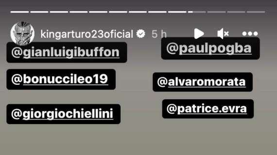 FOTO - Vidal torna a parlare di Juventus: postata sui social la squadra del 2015 dopo l'eliminazione di ieri dei bianconeri