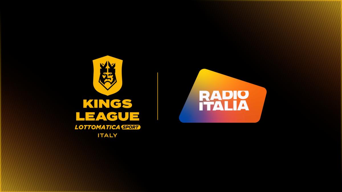 Radio Italia diventa la radio ufficiale di Kings League Lottomatica.sport Italy
