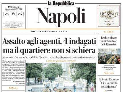 Repubblica Napoli - Torna Sarri, San Paolo record