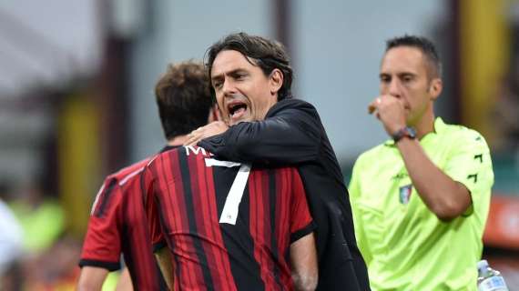 Inzaghi a Raisport: " Il Milan con la Juve non avrà nulla da perdere"
