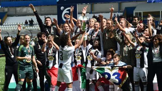 Che stagione per tutte le Juventus Women! Braghin: "Grande soddisfazione. Lavoriamo come una famiglia"