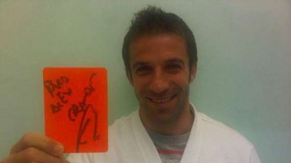 Del Piero "espulso" dallo spagnolo Gonzalez...