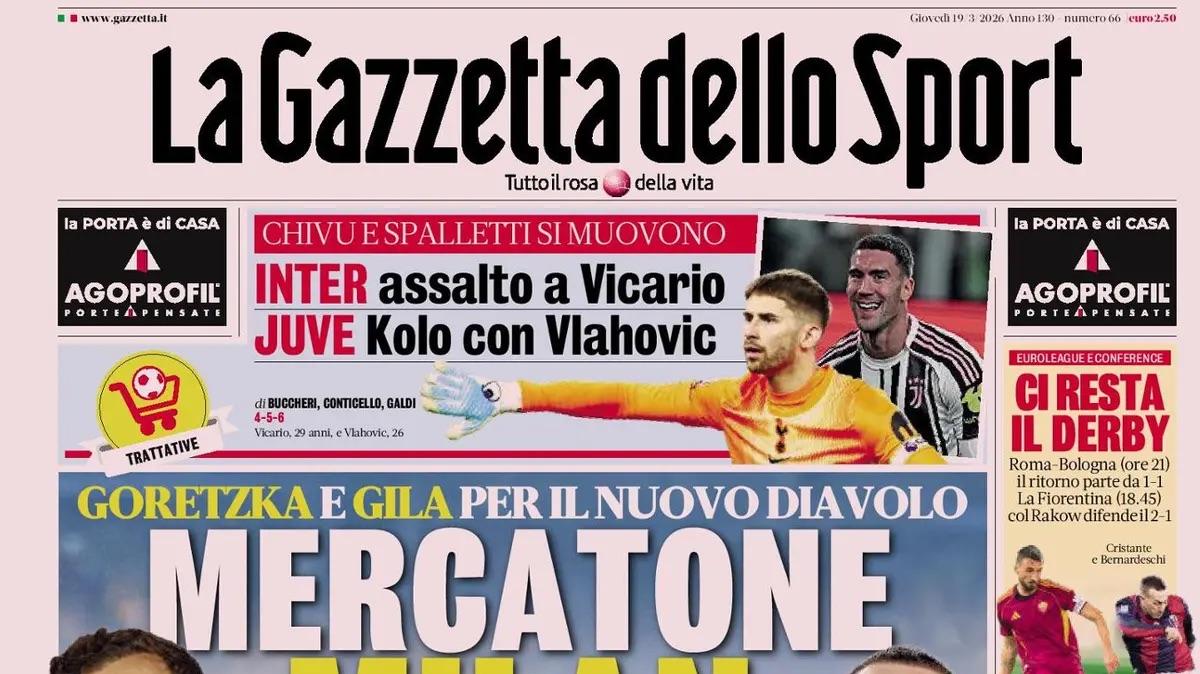 Mercatone Milan, Juve con Vlahovic