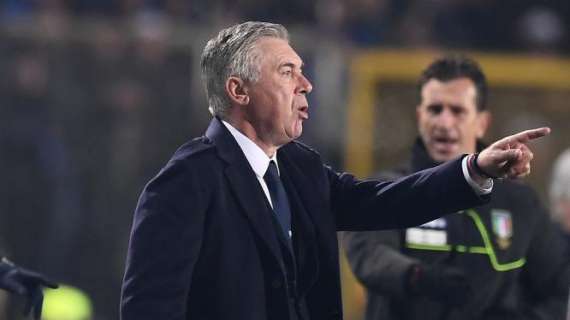 Ancelotti in conferenza: “Se la Juve dovesse vincerle tutte le faremo i complimenti”